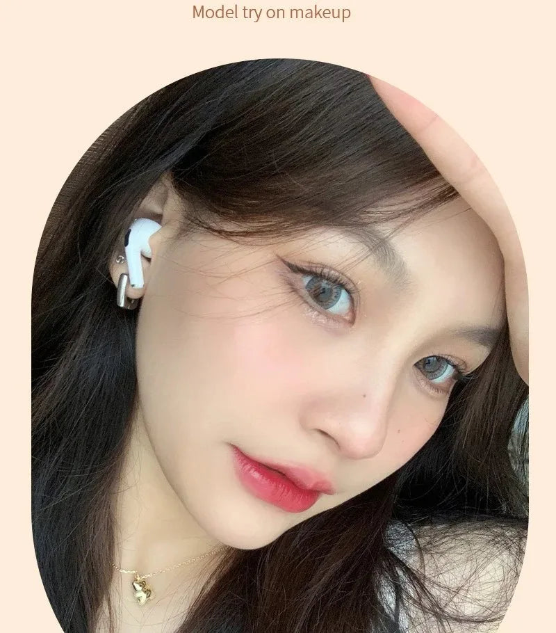 Mirror Glass Solid Lip Glaze moisturizing Heart Shape Water Light Lipstick Pen Jelly Lip Gloss Korean Tint Makeup Girl Cosmetics