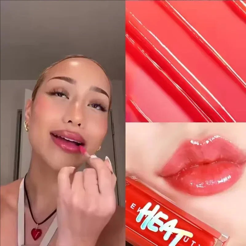 Hot Fenty Beauty Lip Gloss Waterproof Liquid Lipstick Nude Pink Lips Tint Makeup Lip Glaze Cosmetics Red Lip Female Cosmetics