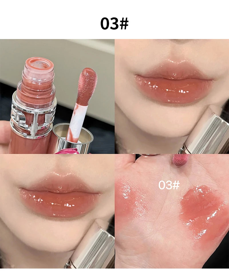ART VALUE Shiny Lip Gloss Gummy Moisturizing Jelly Mirror Water Gloss Lip Glaze Lasting Lipstick Lipgloss Tint Female Makeup