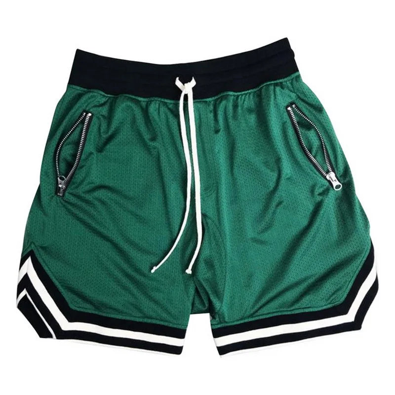 Men's Sports Shorts Basketball Mesh Quick Dry Gym Shorts for Summer Fitness Joggers Casual Breathable Short Pants Scanties Male