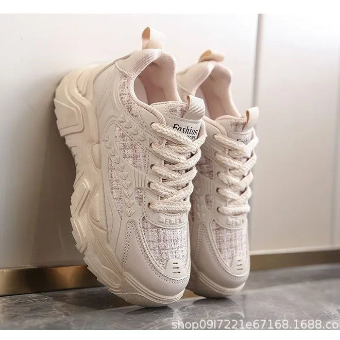 Women Sneakers 20245New Fashion Chunky Sneakers Women Outdoor Tennis Platform Sports Shoes for Women Lightweight Designer Shoes