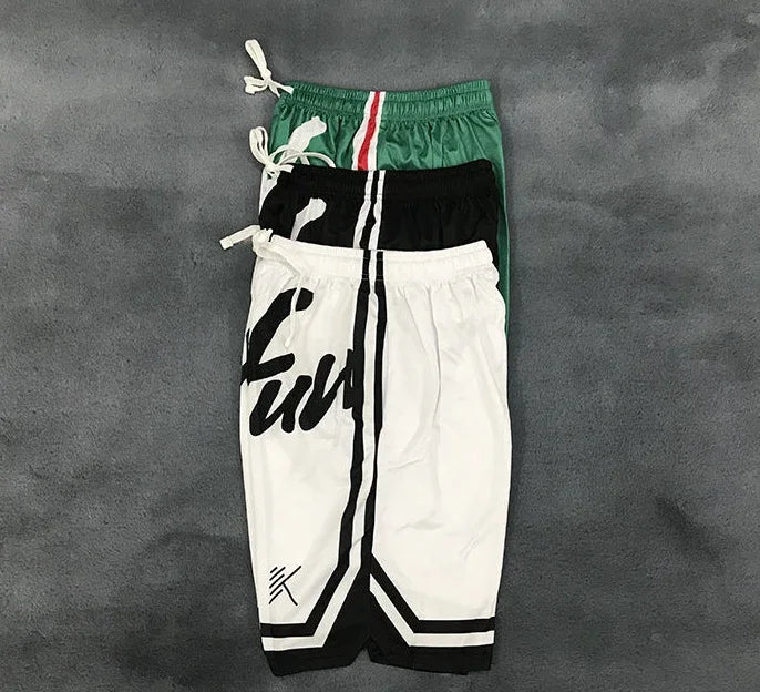 Man Short Pants Gym Shorts for Men Korean Style Training Sweat Basketball Green Casual Hot Deals Stylish New in Pant 2025 Summer