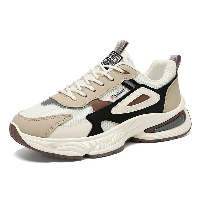 2025 Trendy Sneakers for Men Shoes Summer Outdoor Wear-Resistant Casual Sports Skateboard Shoes Fashion Breathable Shoes