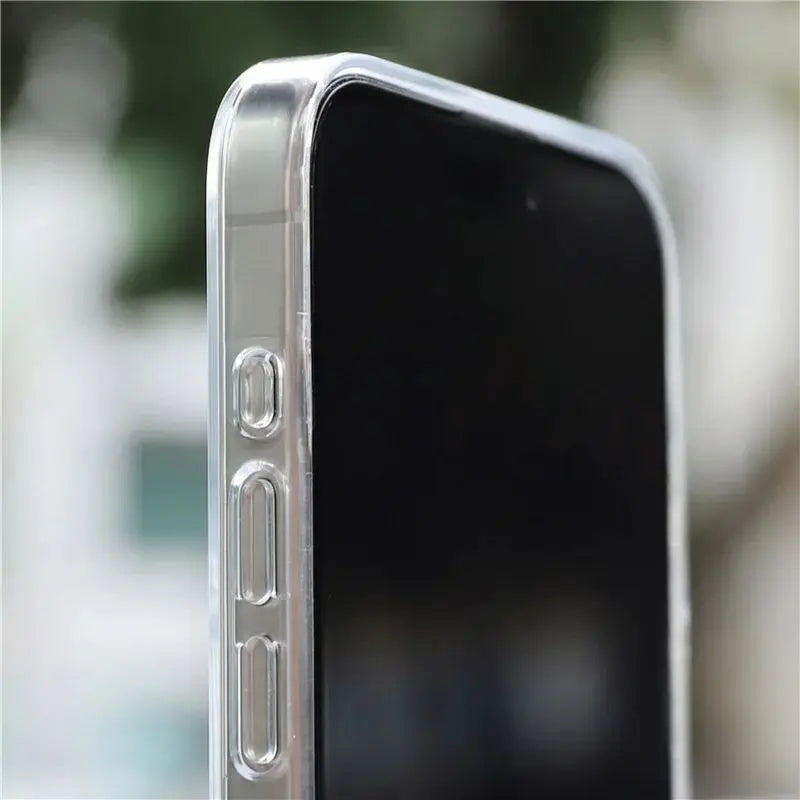 Original Animation Magnetic MagSafe Phone Case for iPhone 17 16pro max 14 15 Pro 13 16 Wireless Charge Transparent Hard PC Cover