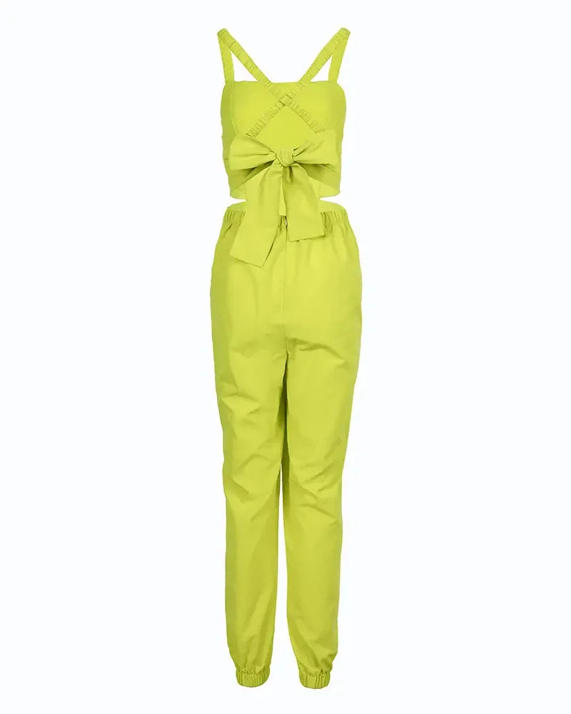 Women's Jumpsuit Elegant Sexy Suspender Printed Jumpsuits Casual Hip Waist Overalls Romper For Women Spring Summer 2023
