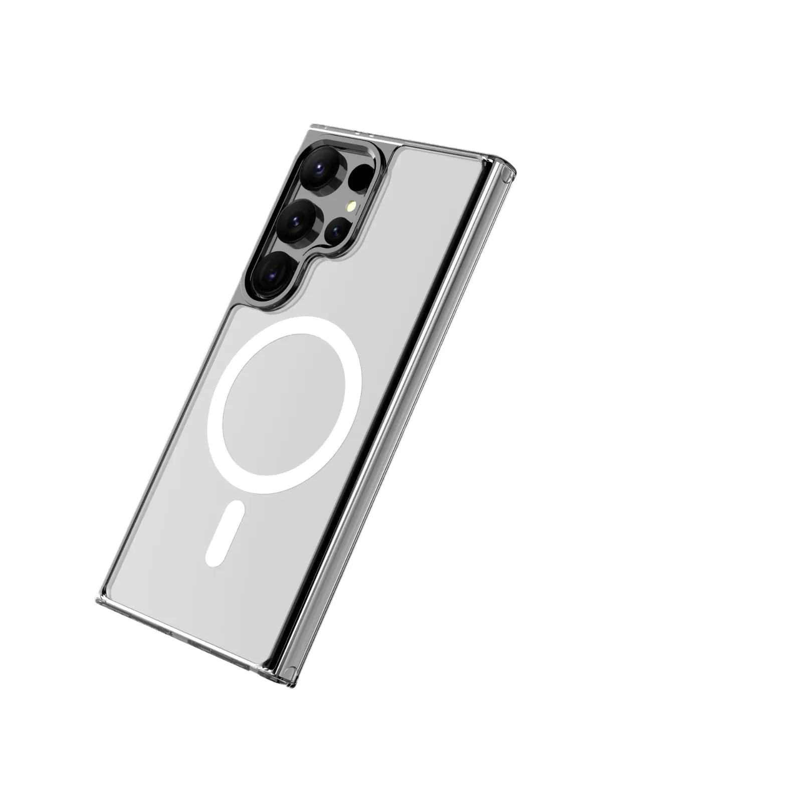 Transparent Magnetic Phone Case for Samsung S24 Ultra