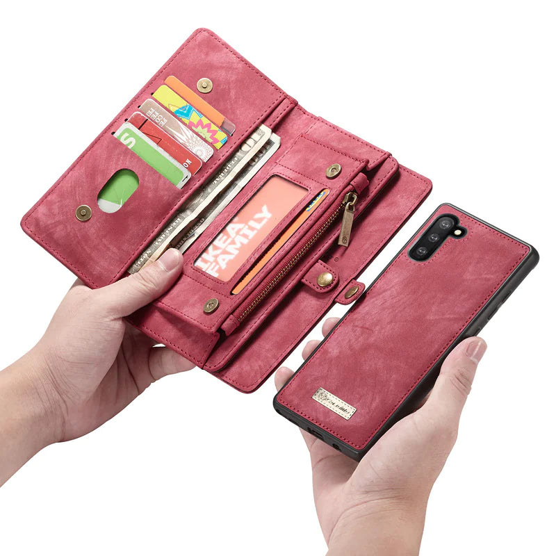 Leather Wallet Phone Case For Samsung