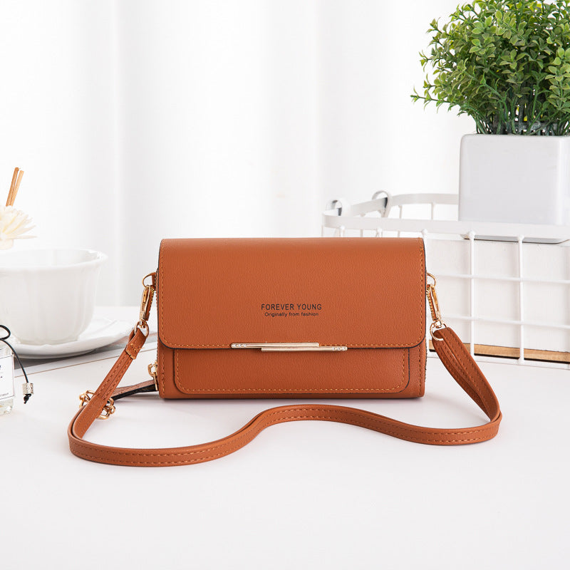 One Shoulder Crossbody Medium Long Handbag for Women