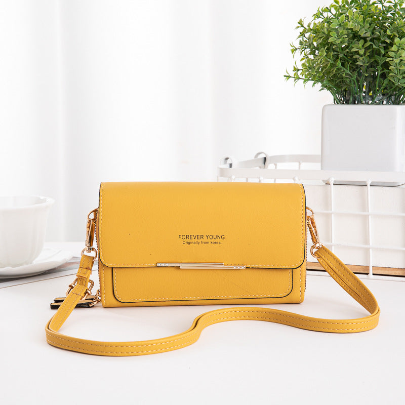 One Shoulder Crossbody Medium Long Handbag for Women