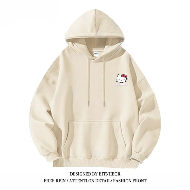 Hello Kitty Sanrio Hoodies for Boys and Girls, Y2K Style