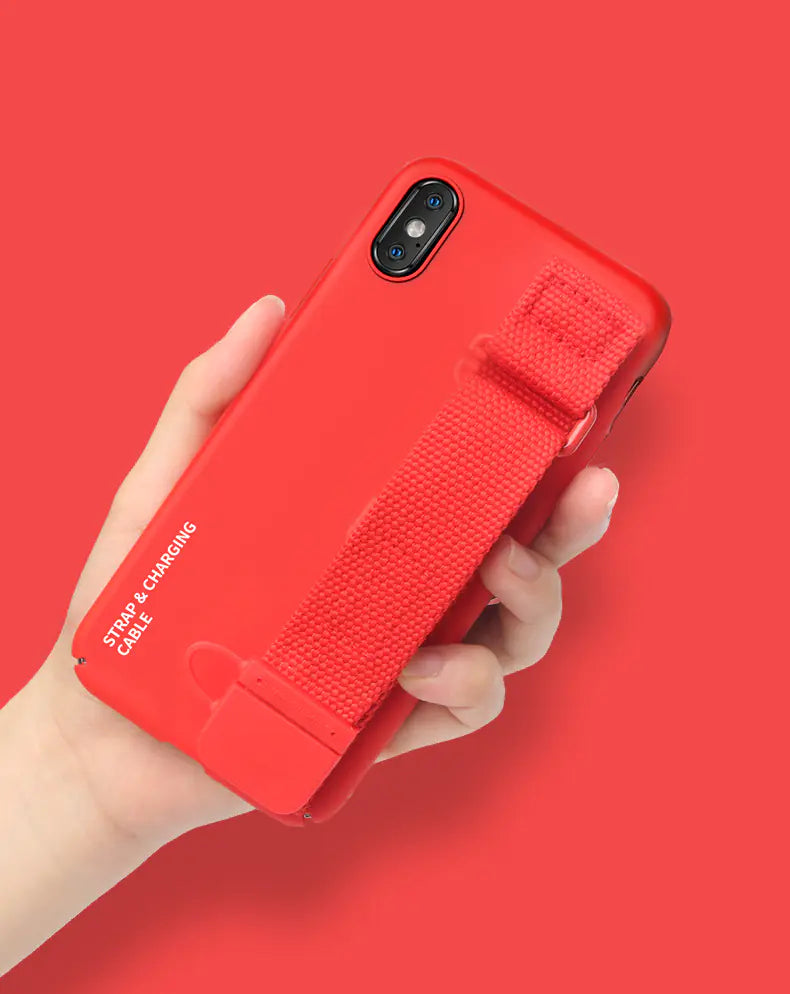 Huawei P40 Phone Case with Data Cable and Strap