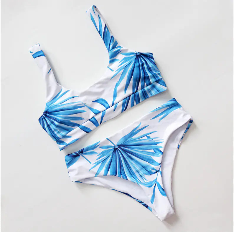 2020 Fashion Gradient Multicolor Bikini Swimsuit
