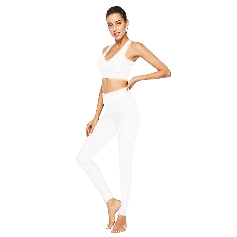 Yoga Set with Leggings and Workout Gear