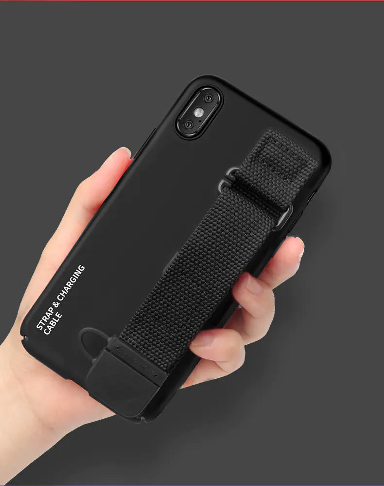 Huawei P40 Phone Case with Data Cable and Strap