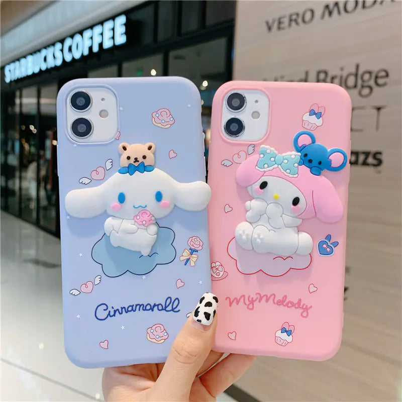 Cute Soft Phone Case for Samsung S24 & A54